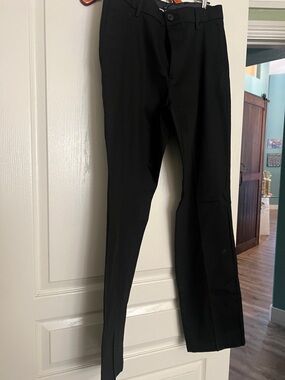 Dockers Men's Black Dress Pants - Slim Tailored Fit